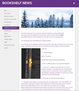 Author Interview on Bookshelf News