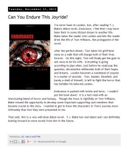 Endurance reviewed