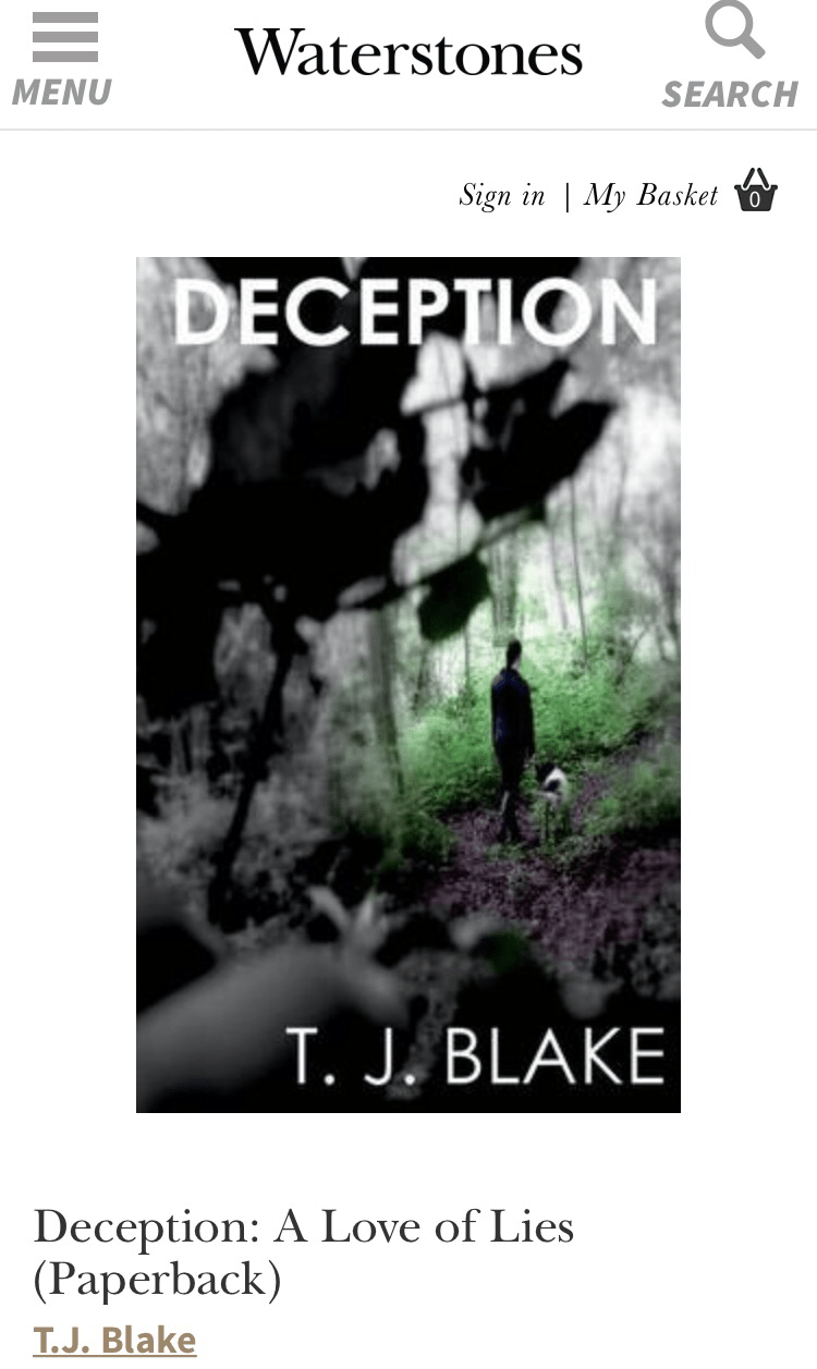 Deception on Waterstones