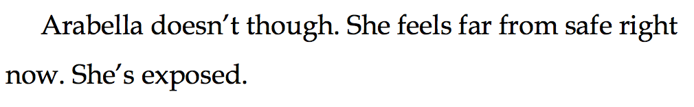 Untitled novel last line