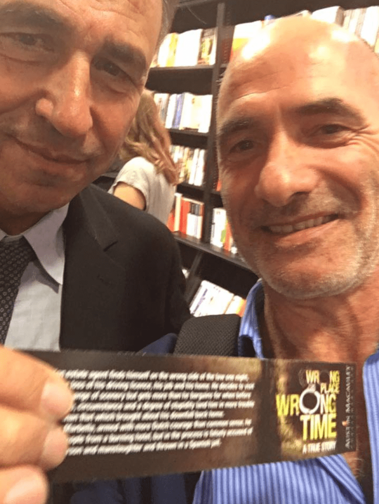 Anthony Horowitz with David Perlmutter - T. J. Blake Author blog